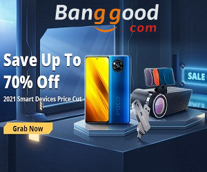 Take the best deals on Banggood.com